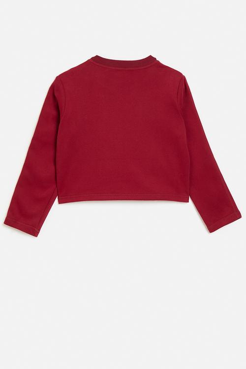 Sweat top - maroon