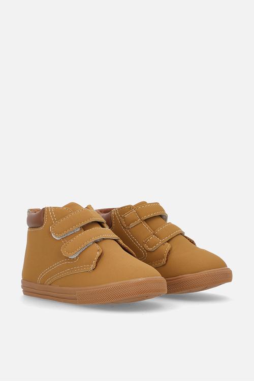 Twin strap boots-tan