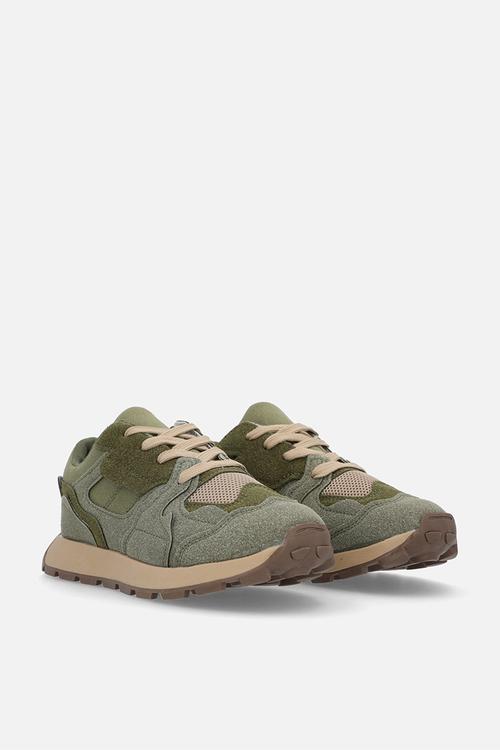 Lace up sneakers - green
