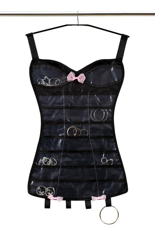 Little Black Corset – Black