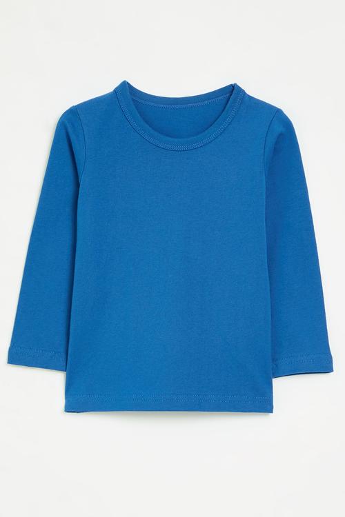 Long sleeve tee - royal blue