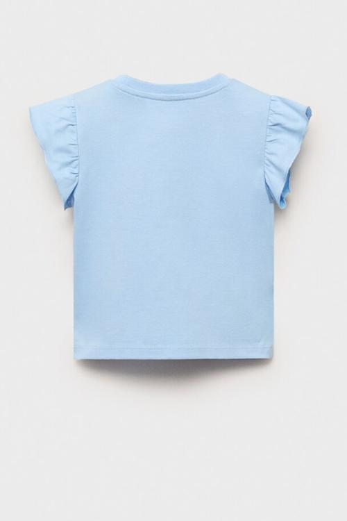 T-shirt star - light/pastel blue