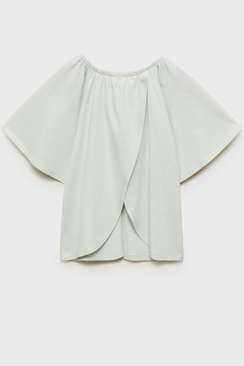 Top aire - light pastel green