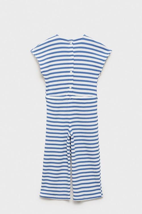 Jumpsuit marin - navy & white 