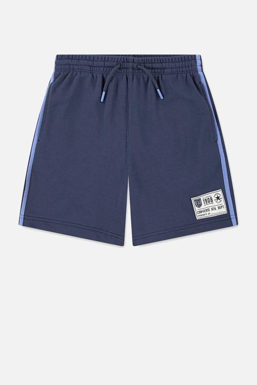 Converse retro side stripe shorts - navy