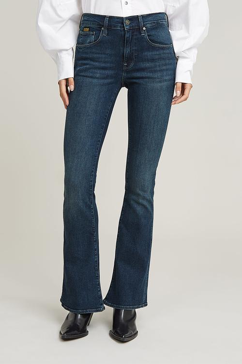 3302 Flare Jeans  Wmn - Worn In Icy Blue