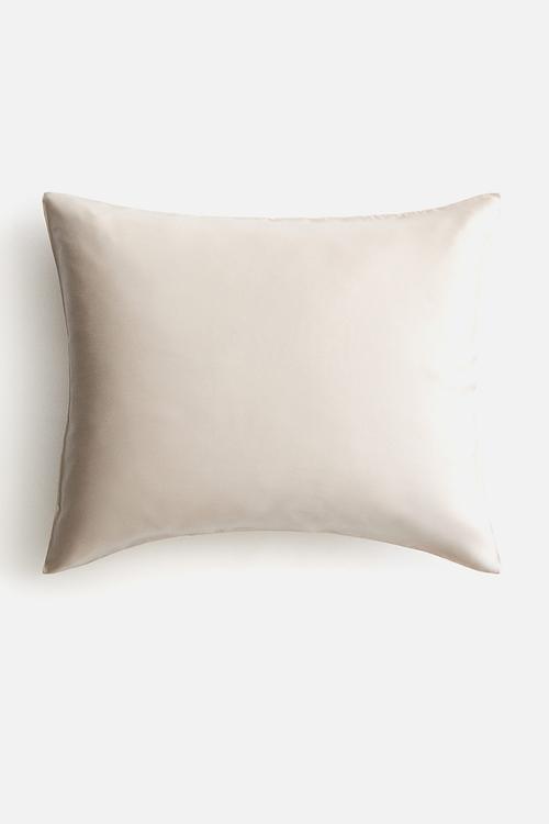 Satin pillowcase - white