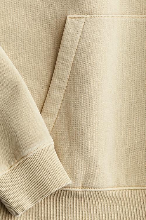 Hoodie - beige new york city