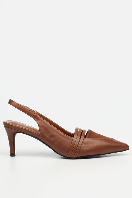 Meagan 2 heel - chocolate