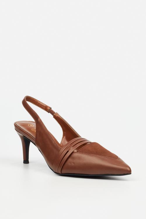 Meagan 2 heel - chocolate
