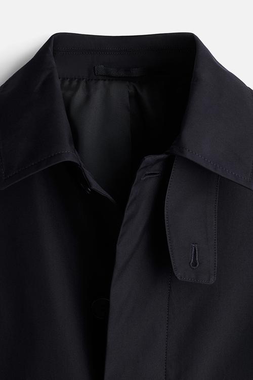 Regular fit car coat - navy blue