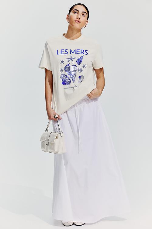T-shirt - cream & les mers