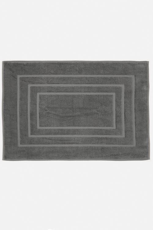 Royal plush bath mat - dark grey