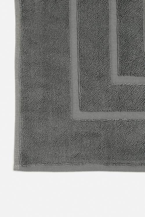 Royal plush bath mat - dark grey