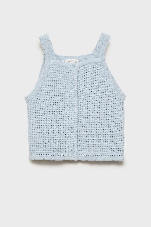 Top azores - light pastel blue
