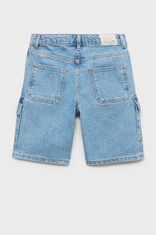Bermudas carpen - open blue