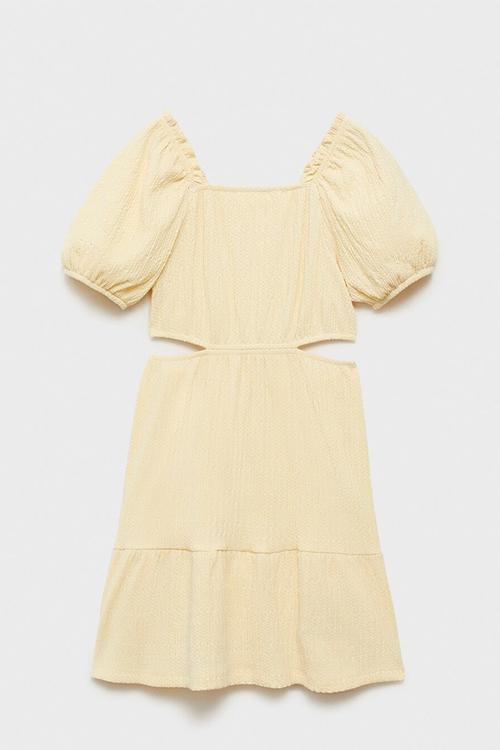 Dress pie - light pastel yellow