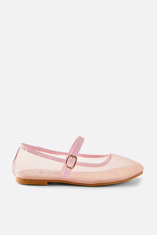 Olivia Ballet Flat - Tea Party Pink/Mesh