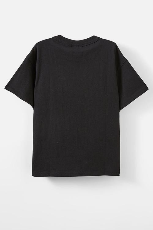 Licensed Drop Shoulder Short Sleeve Tee - Lcn Mar Black/Spiderman Icon