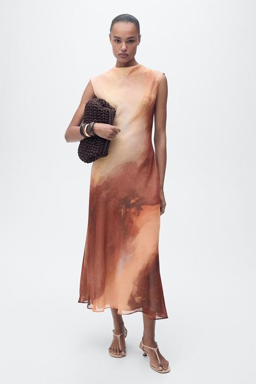 Dress Noel2 - Light Pastel Orange