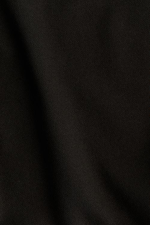 Boat-neck top - black