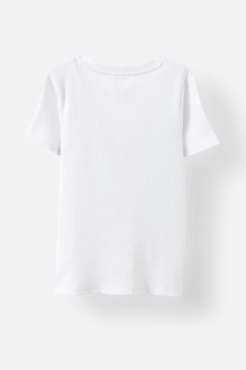 Raya baby tee - white