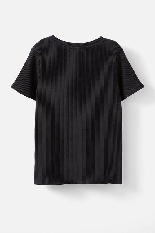 Raya baby tee - black
