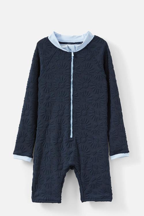 Felix Long Sleeve All In One - Squid Ink/Sun Rays