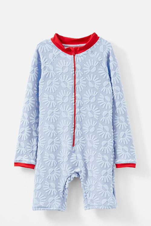 Felix Long Sleeve All In One - Dawn Blue/Sun Rays