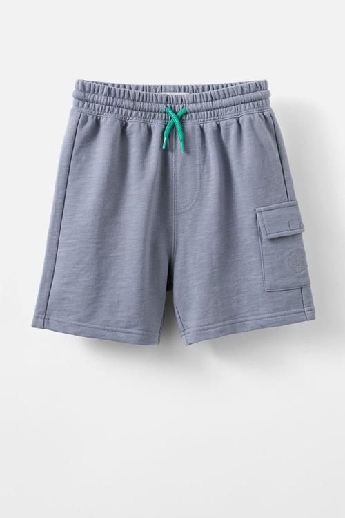 Henry Slouch Short - Steel/Cargo Pocket