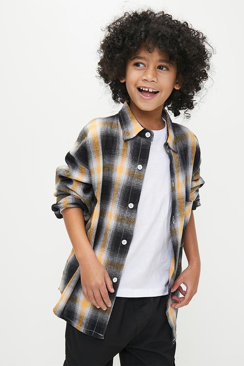 Tartan over shirt - multi
