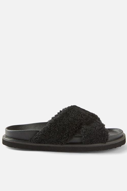 Elidy cosy sandal - black cosy