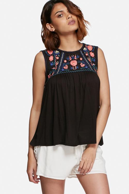Larisa embroidered top
