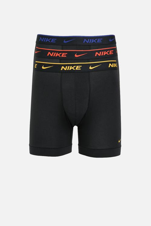 Dri-Fit Everyday Cotton Stretch 3 Pack Boxer - Black Uni Gold/Picante Red/Deep Royal Blue