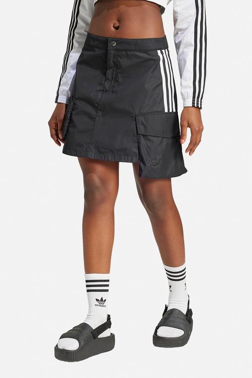 Cargo Miniskirt - Black
