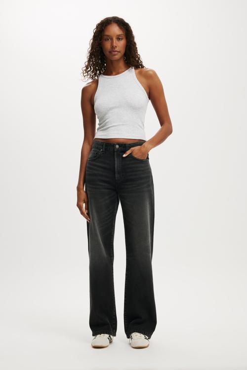 91 straight jean - onyx black