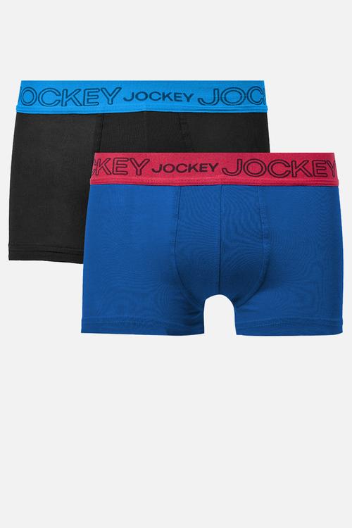 2 pack boys pouch trunk - blue/red