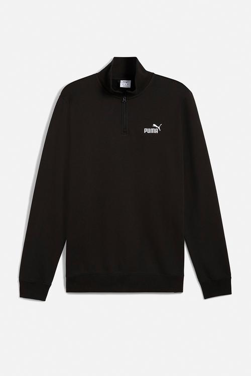 ESS No. 1 Logo Half-Zip FL M PUMA Black