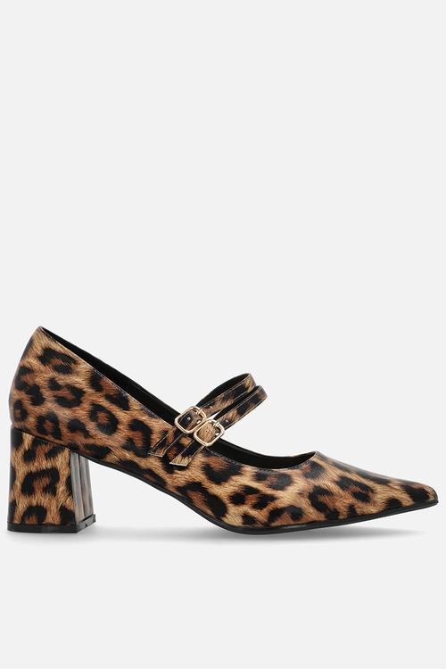 Glinda heel - leopard