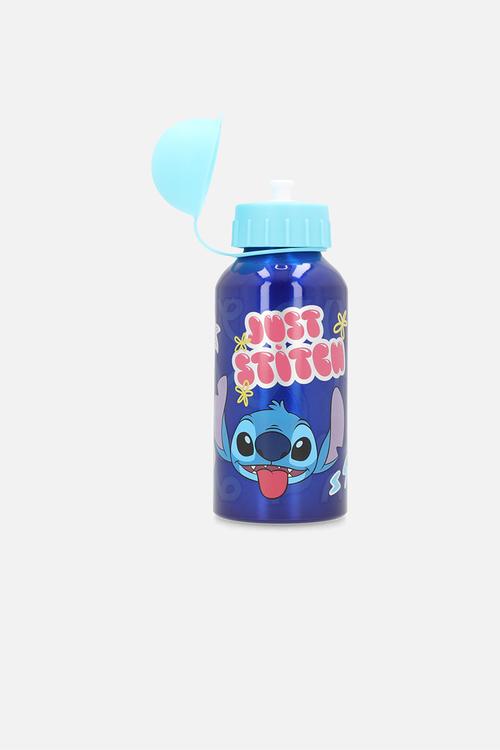 Stitch aluminium bottle - Blue