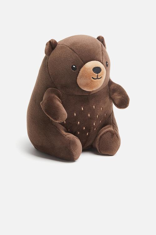 Extra-soft soft toy - dark brown bear