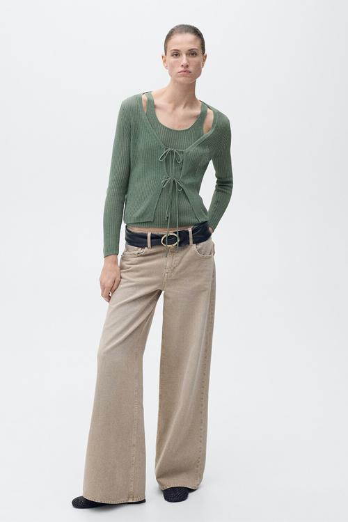 Cardigan Geranio - Green