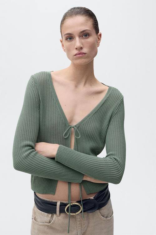 Cardigan Geranio - Green