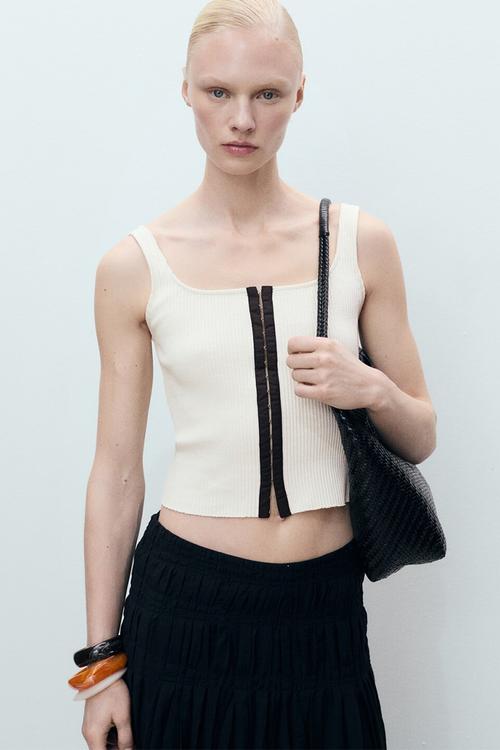 Top Sune - Light Beige