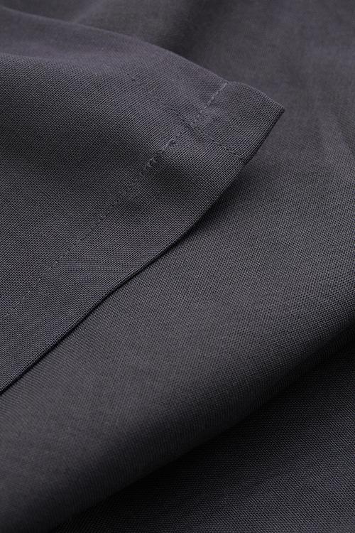 Cotton tablecloth - dark grey