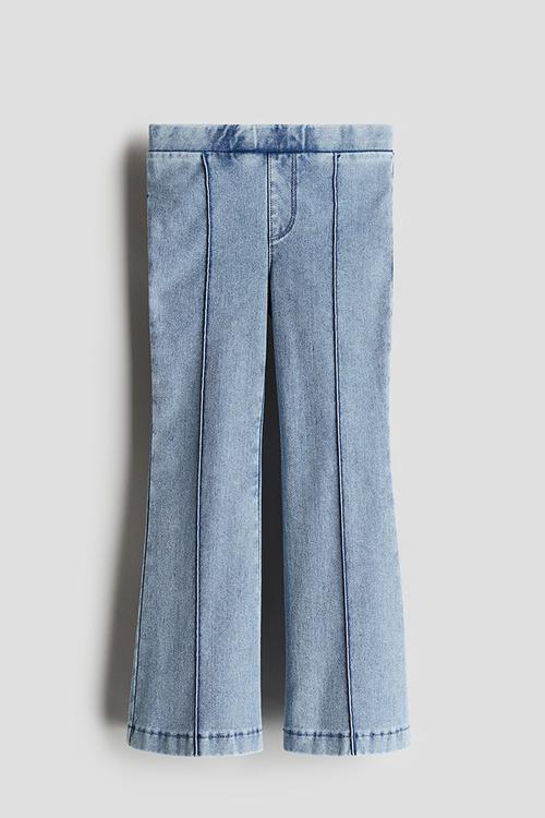 Flared jeggings - denim blue