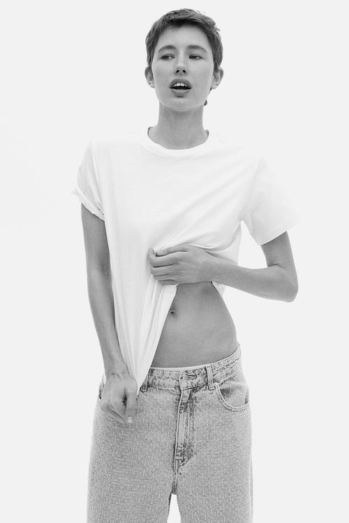 Cotton t-shirt - white