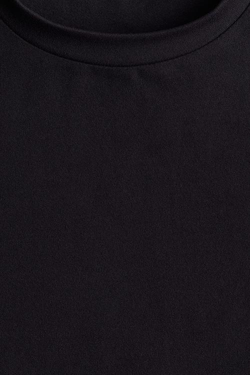 Fitted t-shirt - black
