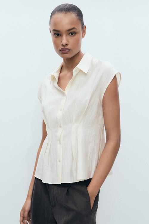 Shirt Pin - Light Beige