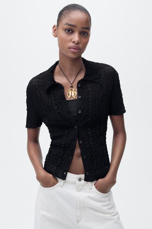 Cardigan Olas - Black